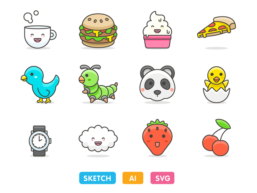 840x630 Another Emoji Icon Set
