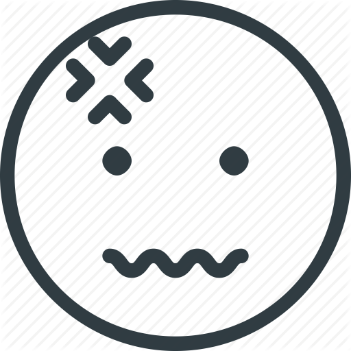 512x512 Emoji, Emote, Emoticon, Emoticons, Headache Icon
