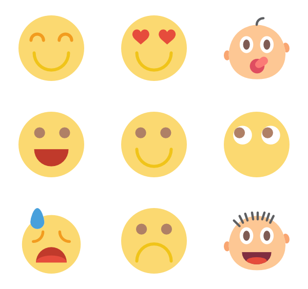 600x564 Emoticon Icons