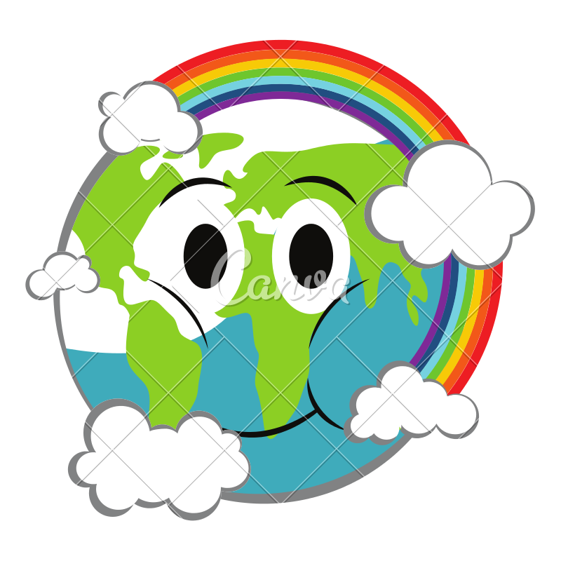 800x800 Happy Earth Emote Icon