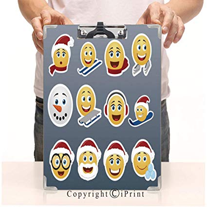 425x425 Printed Folders Clipboard Pattern Natural, X