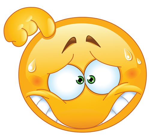 500x463 Download Confused Emoticon Embarrassed Emoticonos Emoticon