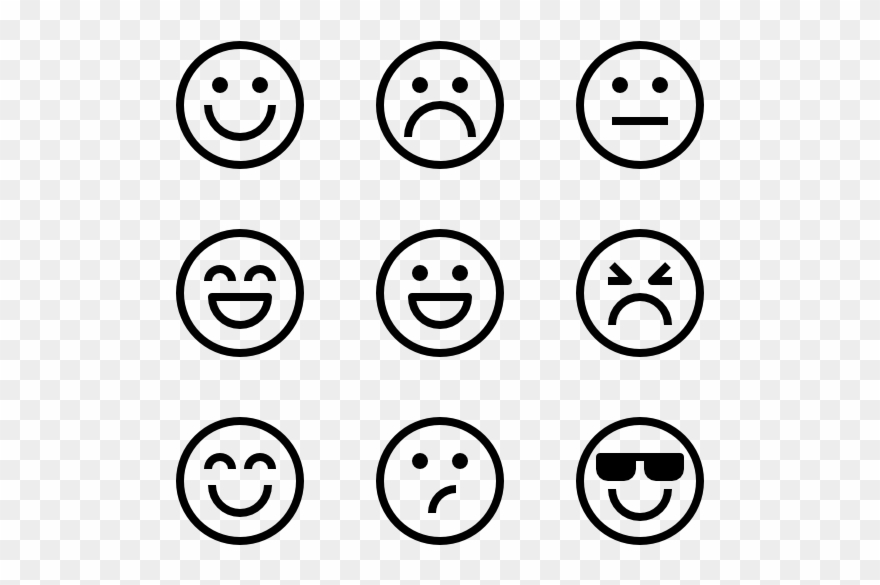 880x585 Emotion Icon Packs Vector