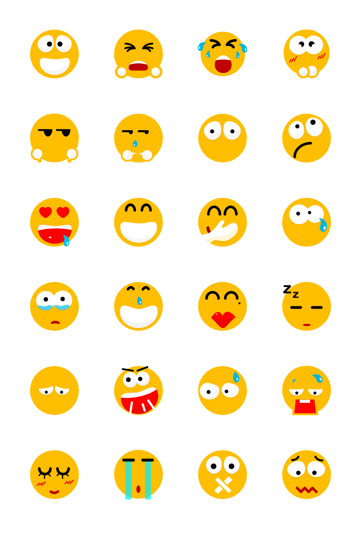 1200x1783 Emotion Icons Iconstore