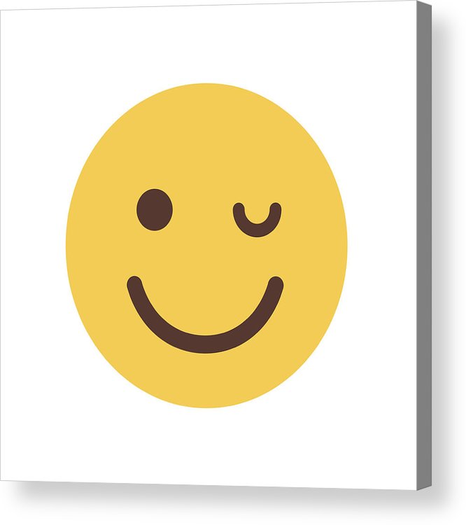 666x750 Yellow Smiling Cartoon Face Winking Emoji People Emotion Icon