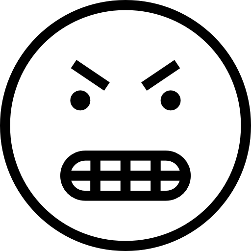 512x512 Angry Emoticon Icons Free Download