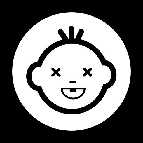 490x490 Baby Face Icon