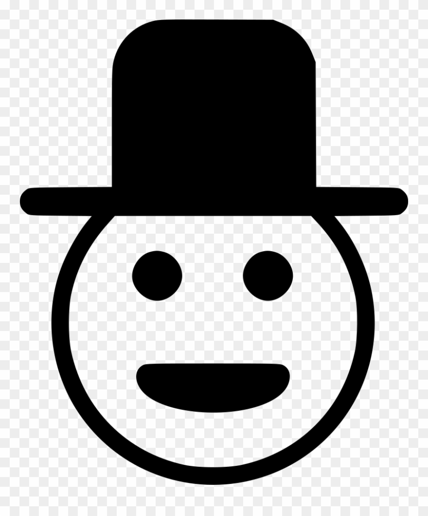 880x1060 Lucky Man Smile Smiley Hat Icon Free Download Png Emotion