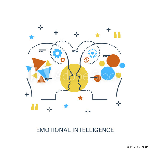 500x500 Premium Quality Icon Concept Of Emotional Intelligence