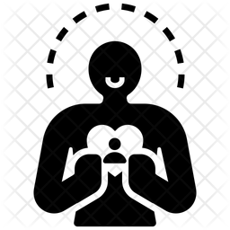 256x256 Empathy Icon Of Glyph Style