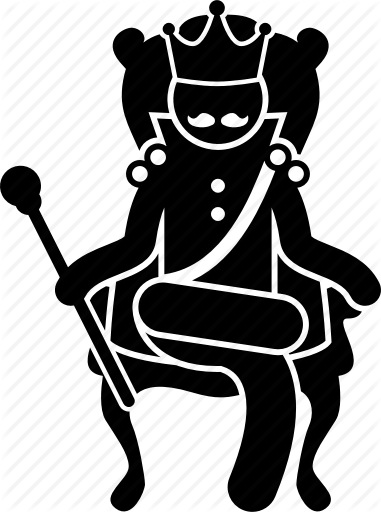 381x512 Chair, Crown, Emperor, King, Seat, Sit, Throne Icon