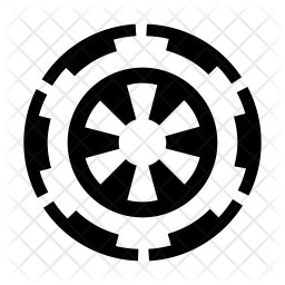 256x256 Empire Icon Of Glyph Style