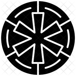 256x256 Galactic Empire Icon Of Glyph Style