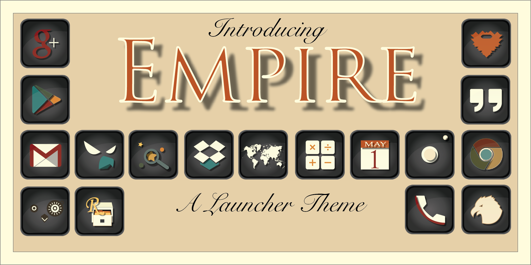 2050x1026 Empire Icon Pack For Custom Launchers!