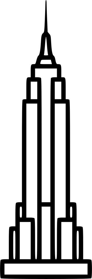 324x980 Empire State Building Ol Png Icon Free Download