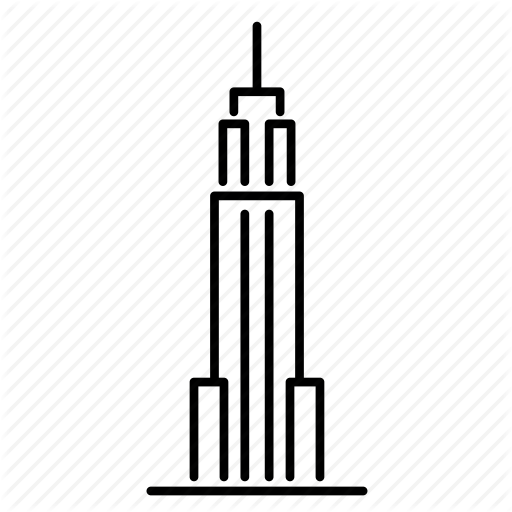 512x512 Building, Empire State Building, New York, Office, Skyscraper, Usa