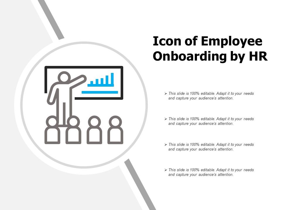 960x720 Icon Of Employee Onboarding
