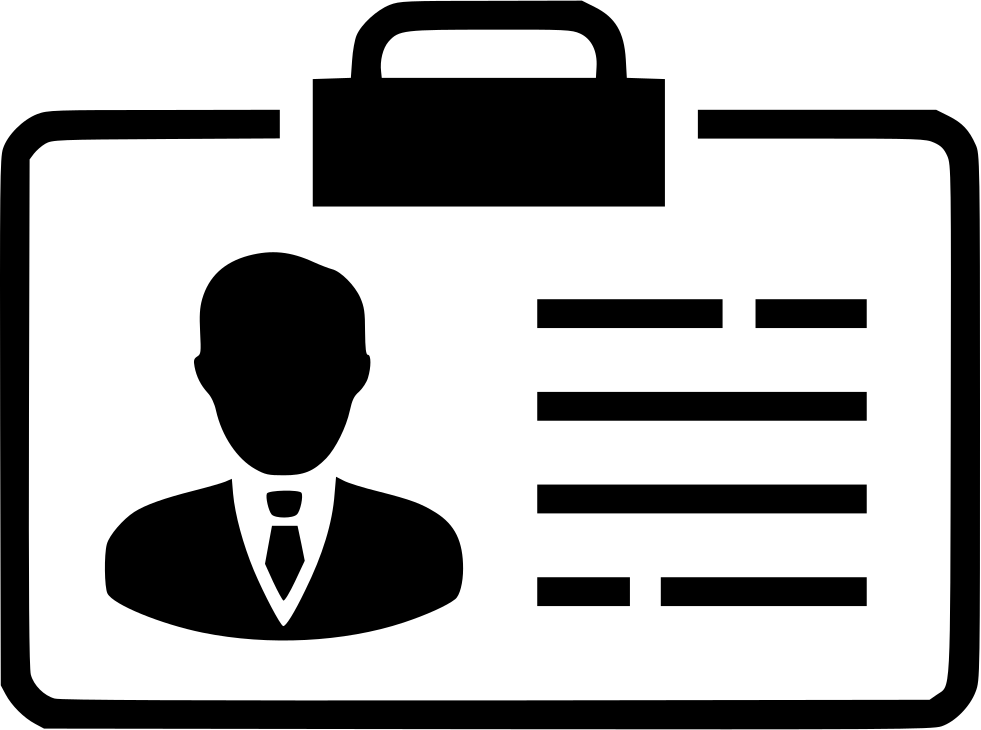 981x730 Card Employer Badge Identification Png Icon Free Download