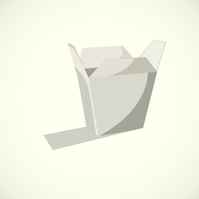 640x640 Empty Box Icon Vector, Empty Box Illustration Design, Container