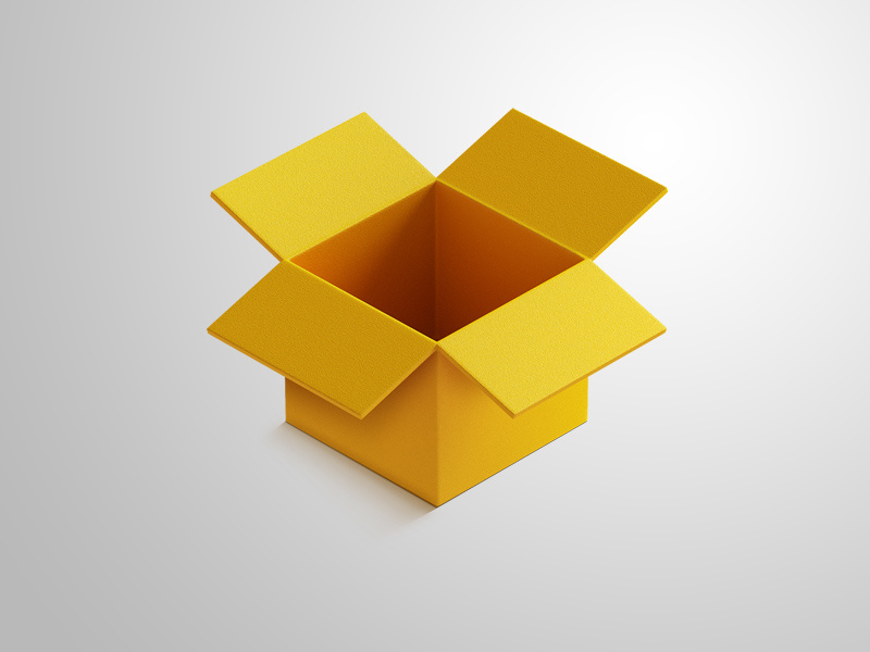 800x600 Empty Box Icon