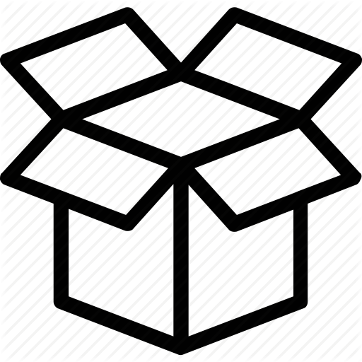 512x512 Box, Cardboard Box, Delivery Box, Empty Box, Package Icon