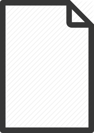 362x512 Document, Editor, Empty, Icon