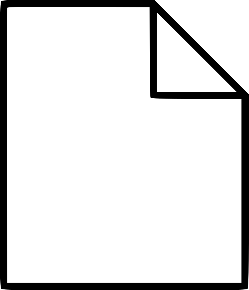 841x980 Empty Paper Paperpiece Pieceofpaper Sheet Png Icon Free