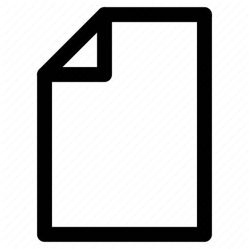 512x512 Blank, Document, Empty, File, Paper Icon