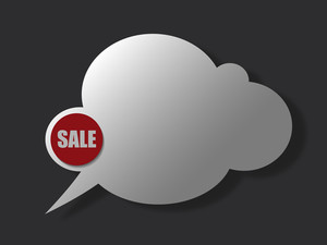 300x225 Empty Chat Communication Conversation Icon Royalty Free Stock