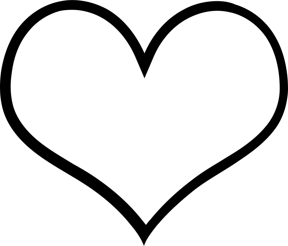 980x836 Empty Hearts Png Icon Free Download