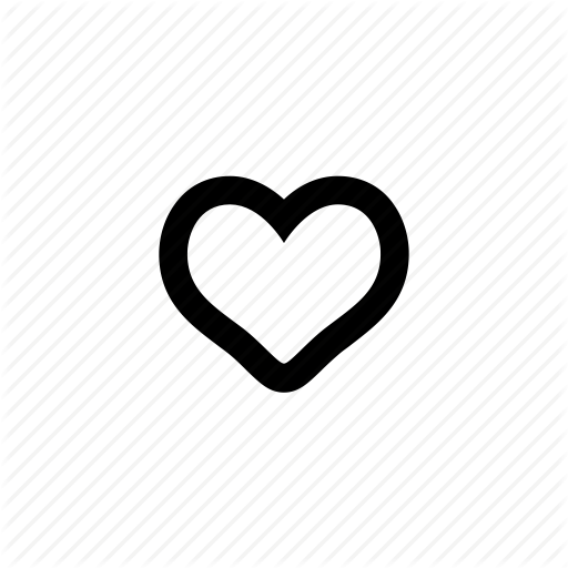 512x512 Bookmark, Empty Heart, Favorite, Heart, Like, Love, Preference Icon