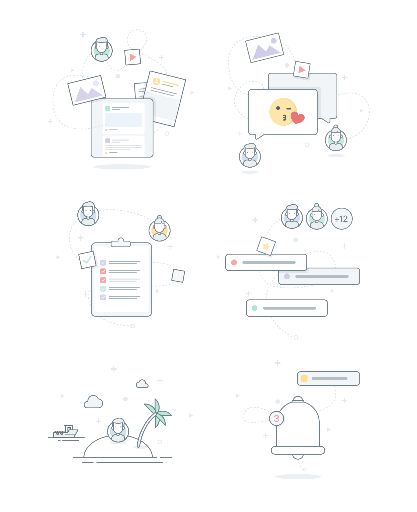 1440x1768 Empty States Ios Flat Empty State, Icon Design, Ui Design