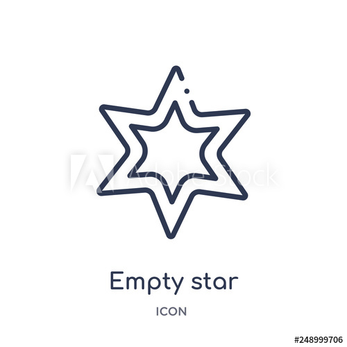 500x500 Empty Star Icon From Ultimate Glyphicons Outline Collection Thin