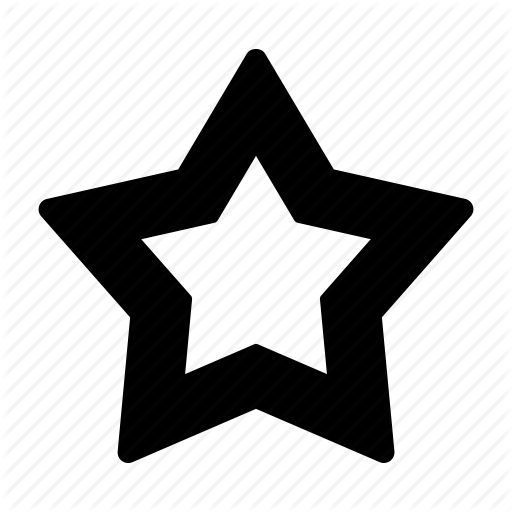 512x512 Empty, Star Icon