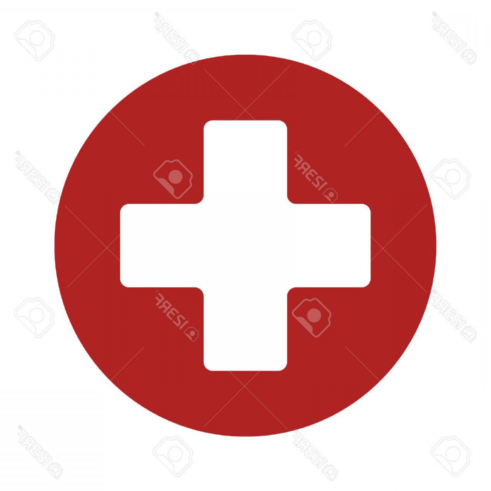 1560x1560 Photostock Vector First Aid Medical Sign Flat Icon For App