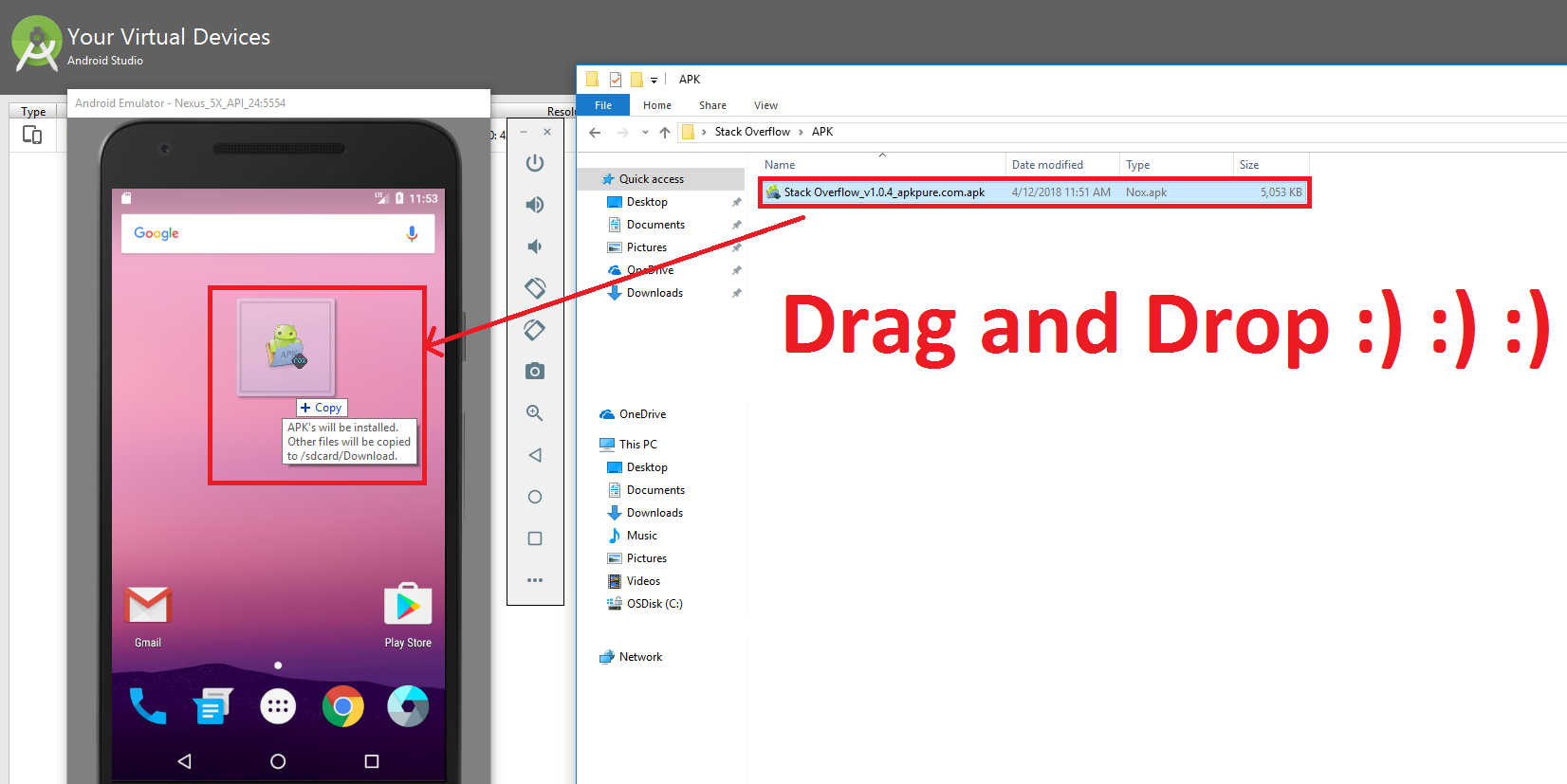 1652x827 How Do You Install An Apk In The Android Emulator