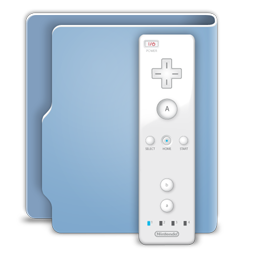 256x256 Aquave Wii Folder Icon Free Search Download As Png