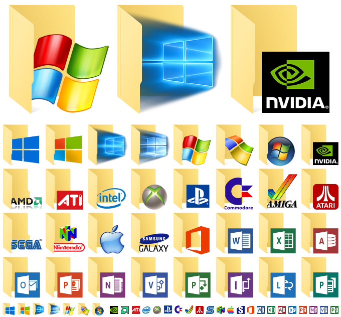 3d icons free download for windows folders