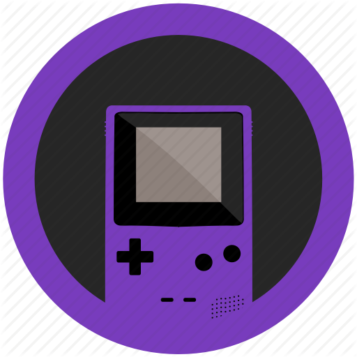 512x512 Color, Console, Emulator, Game, Gameboy, Grape, Mobile Icon