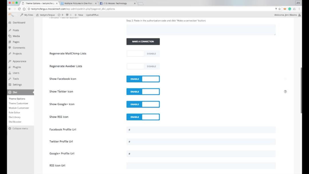 How To Enable Social Media Icons In The Divi Theme Options 1080x608 How To Enable Social Media Icons In The Divi Theme Options