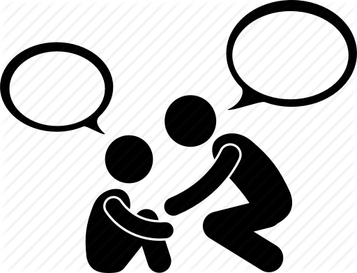 512x391 Consoling, Encouragement, Parent, Son, Supportive, Talking