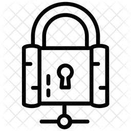 256x256 Encryption Icon Of Line Style