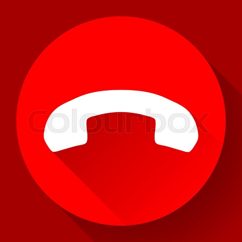 800x800 The End Of Phone Call End Vector Icon Stock Vector Colourbox