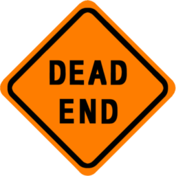 256x256 Dead End Icon