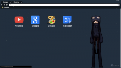 Enderman Chrome Themes 400x225 Enderman Chrome Themes