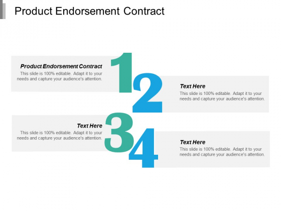 560x420 Product Endorsement Contract Ppt Powerpoint Presentation Icon