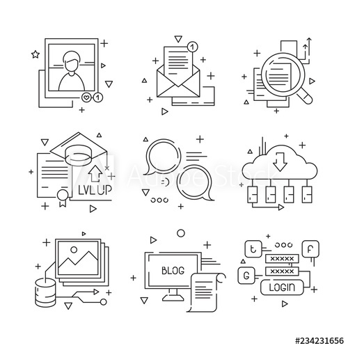 500x500 Social Media Communication Icon Web Media Endorsement Community