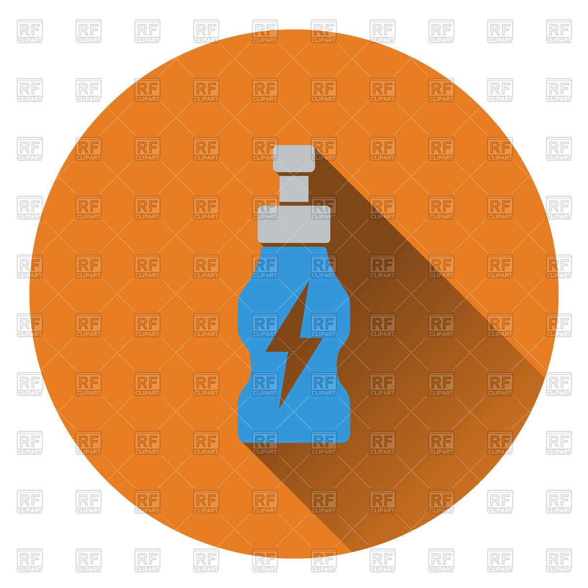 1200x1200 Icon Of Energy Drinks Bottle Vector Image Of Signs, Symbols, Maps