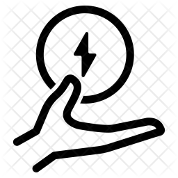 256x256 Energy Saving Icon Of Glyph Style