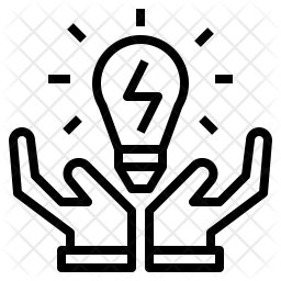 256x256 Energy Saving Icon Of Line Style